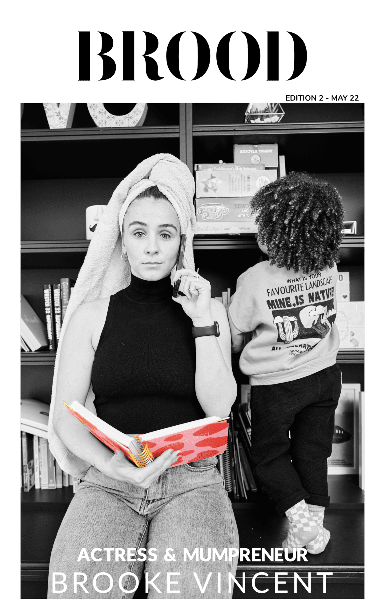 Actress and mumpreneur version of front cover 2 Brooke Vincent