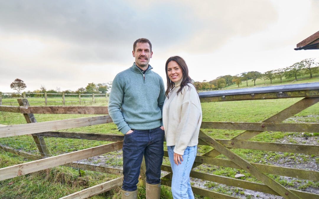 KELVIN AND LIZ FLETCHER ON CAREERS, PARENTHOOD, AND LIFE ON THE FARM.