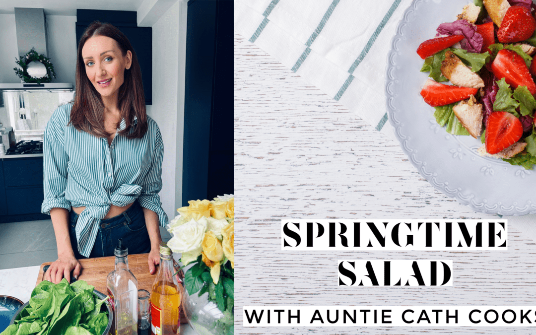 Spring Salad - Catherine Tyldesley in her kitchen