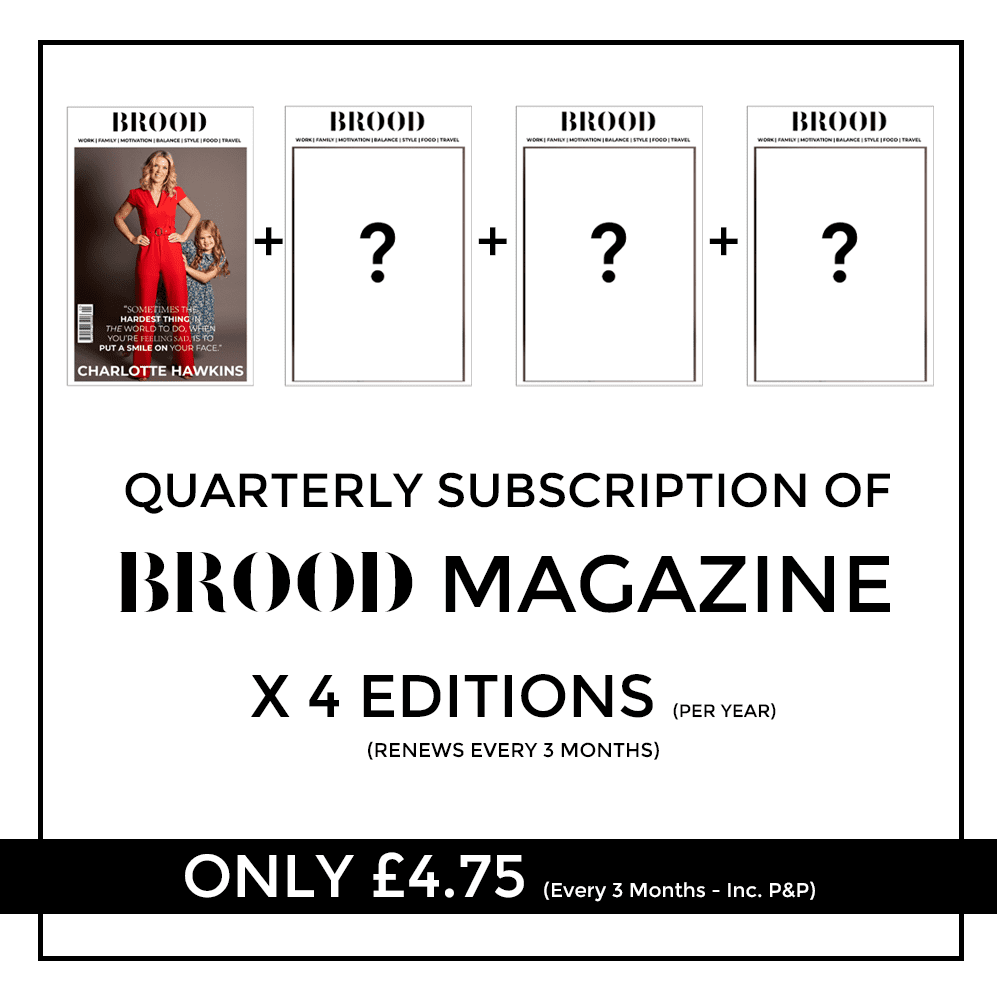 Quarterly Subscription of BROOD Magazine
