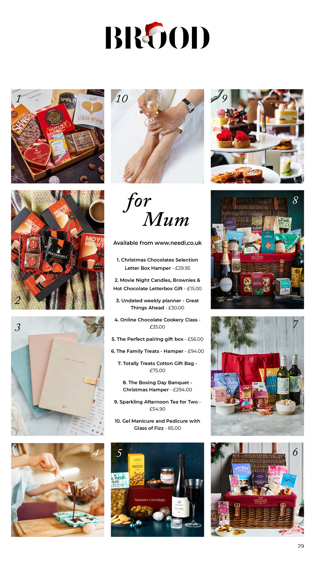 Christmas Gift Ideas for Mum